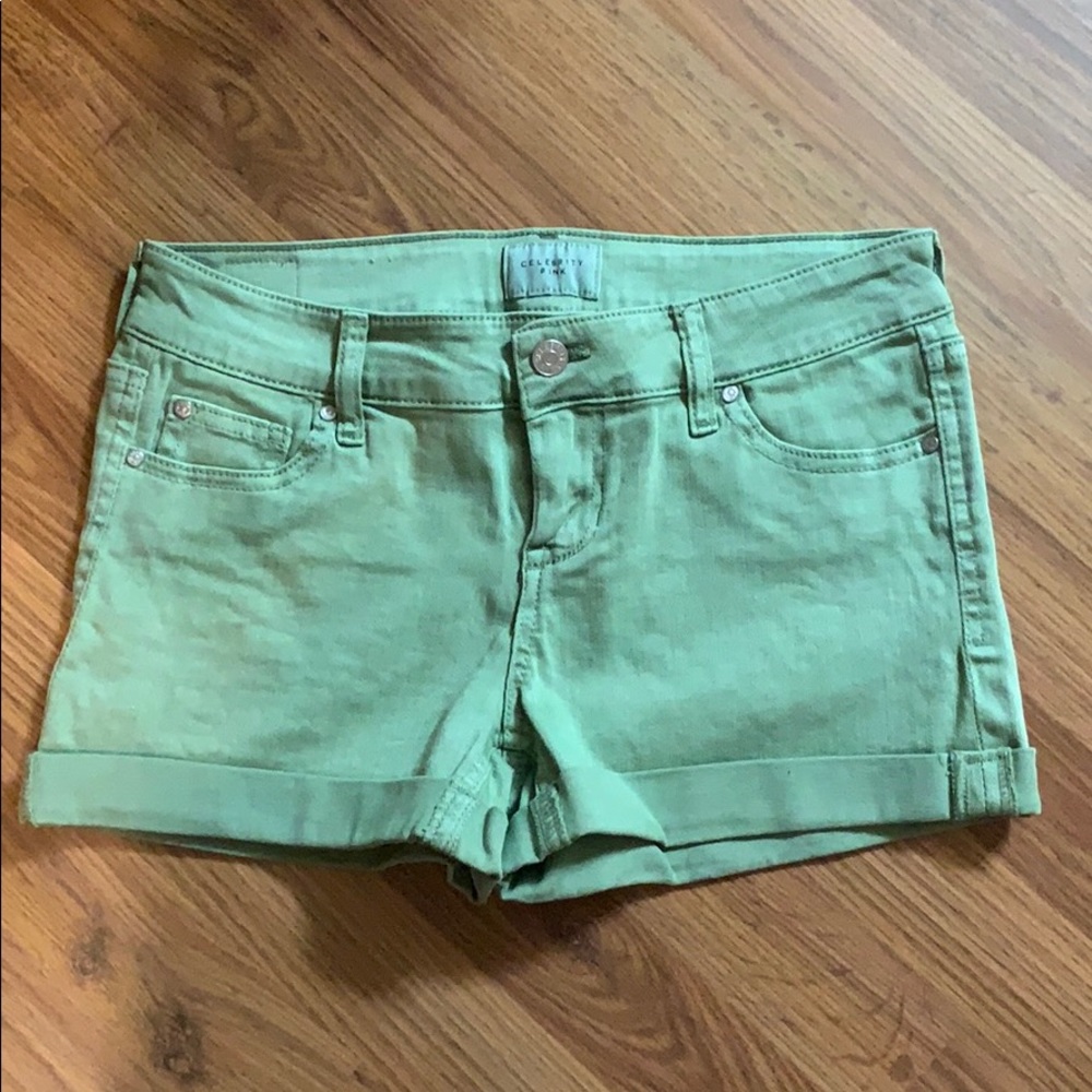 Celebrity Pink Stretch Colored Shorts